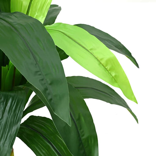 Árvore Dracaena artificial 36 folhas 120 cm verde