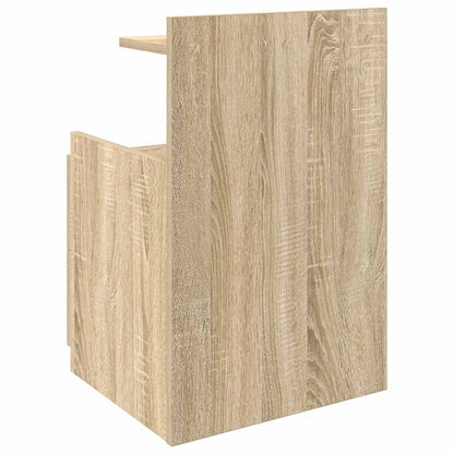 Mesas de cabeceira 2 peças com 2 gavetas carvalho Sonoma 40x36,5x62 cm