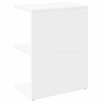 Mesa cabeceira 46,5x29x61cm derivados madeira branco