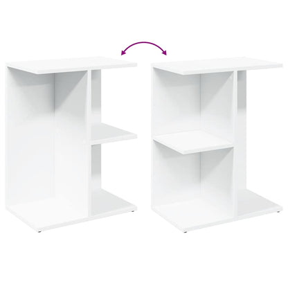 Mesa cabeceira 46,5x29x61cm derivados madeira branco