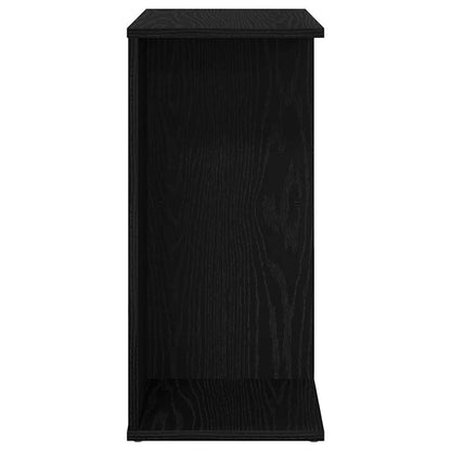 Mesas cabeceira 2pcs 46,5x29x61cm deriv. madeira carvalho preto