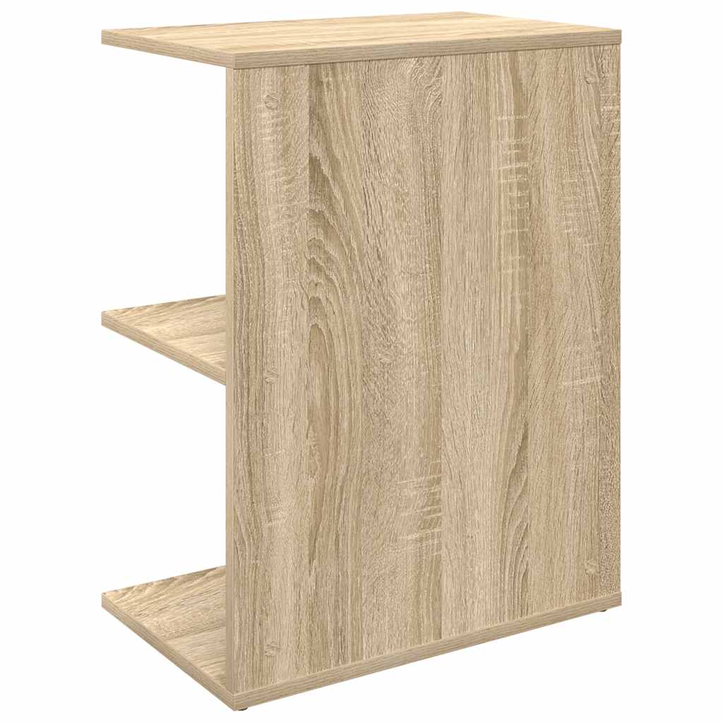 Mesas cabeceira 2pcs 46,5x29x61cm deriv.madeira carvalho sonoma