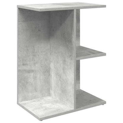 Mesas cabeceira 2 pcs 46,5x29x61cm deriv. madeira cinza cimento