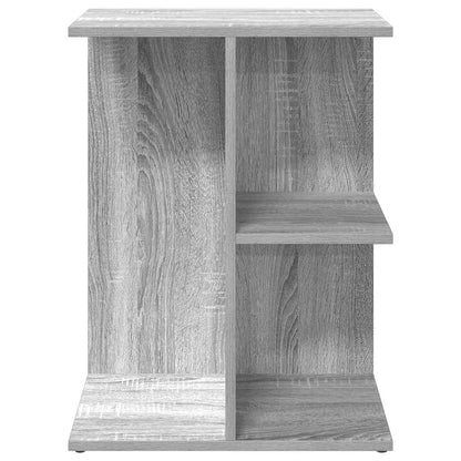 Mesa cabeceira 46,5x29x61 cm derivados madeira cinzento sonoma