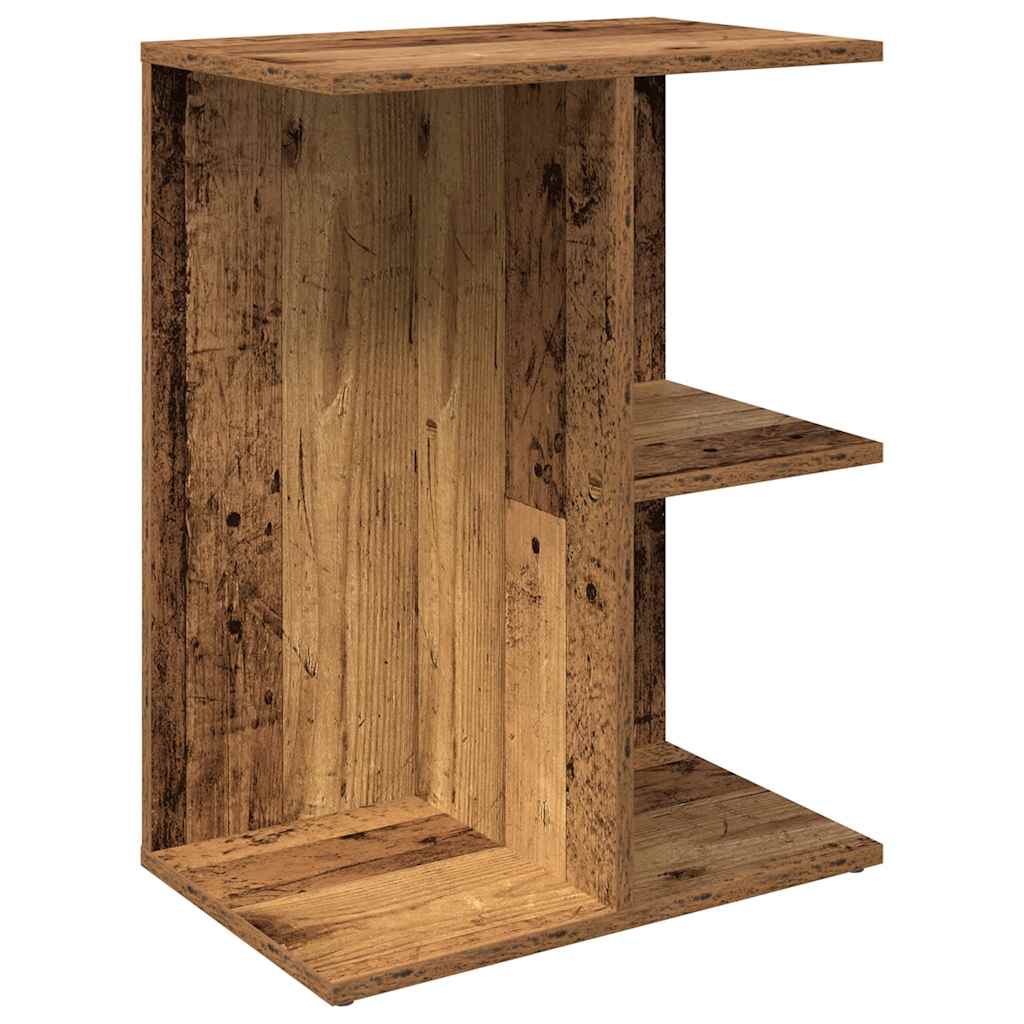 Mesas cabeceira 2 pcs 46,5x29x61cm deriv. madeira madeira velha