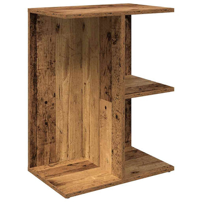 Mesas cabeceira 2 pcs 46,5x29x61cm deriv. madeira madeira velha
