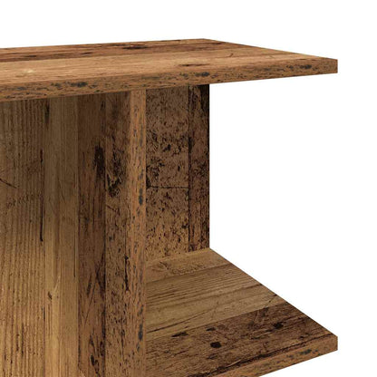 Mesas cabeceira 2 pcs 46,5x29x61cm deriv. madeira madeira velha