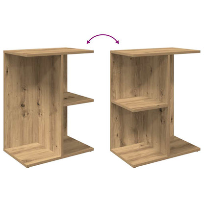 Mesas cabeceira 2 pcs 46,5x29x61 cm derivados de madeira