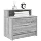 Mesas de cabeceira com gaveta 2 pcs 51x31x47 cm cinzento sonoma