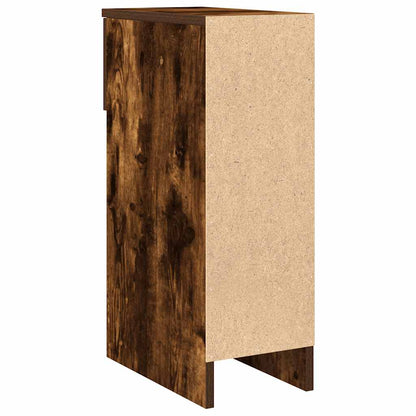 Mesas de cabeceira com gaveta 2 pcs 20x36x60 cm carvalho fumado