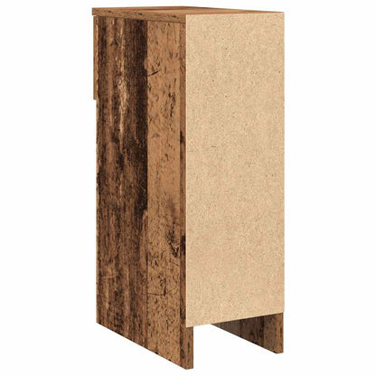 Mesa de cabeceira com gaveta 20x36x60 cm madeira velha