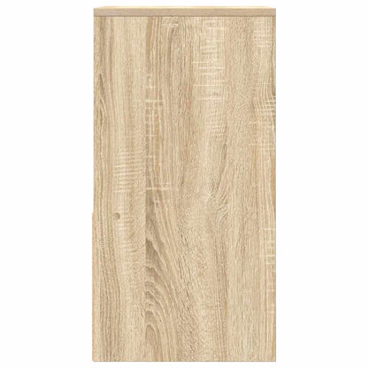Mesas de cabeceira com gaveta 2pcs 35x34x66,5cm carvalho sonoma