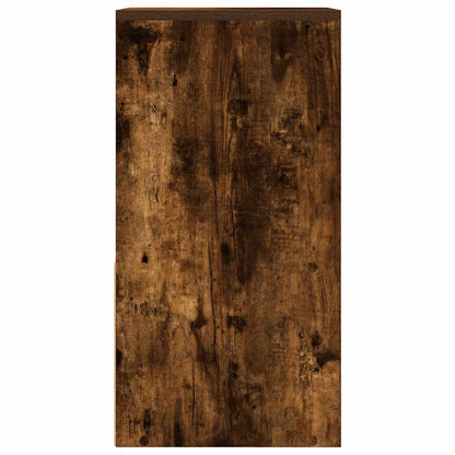 Mesas de cabeceira com gaveta 2pcs 35x34x66,5cm carvalho fumado