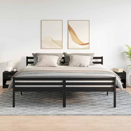 Mesas de cabeceira 2 pcs com gaveta 39x28x41 cm preto