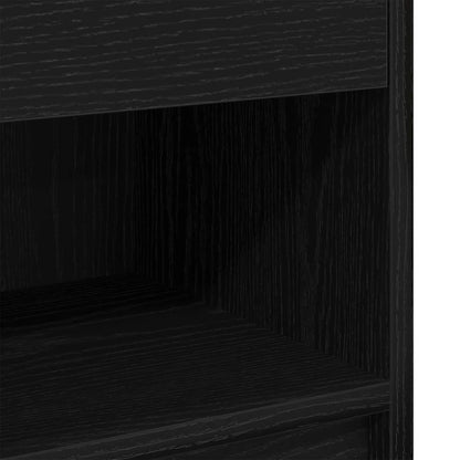 Mesas de cabeceira 2 pcs com gaveta 39x28x41 cm preto