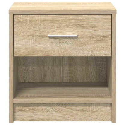 Mesa de cabeceira com gaveta 39x28x41 cm carvalho sonoma