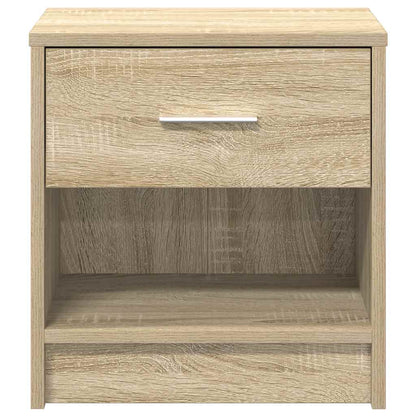 Mesas de cabeceira 2 pcs com gaveta 39x28x41 cm carvalho sonoma