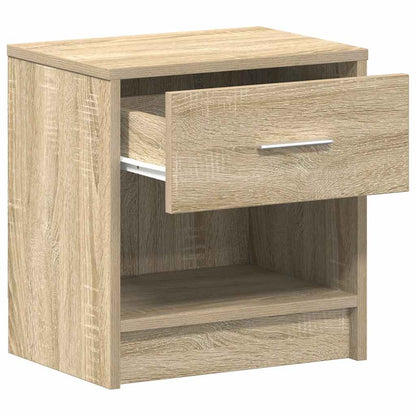 Mesas de cabeceira 2 pcs com gaveta 39x28x41 cm carvalho sonoma