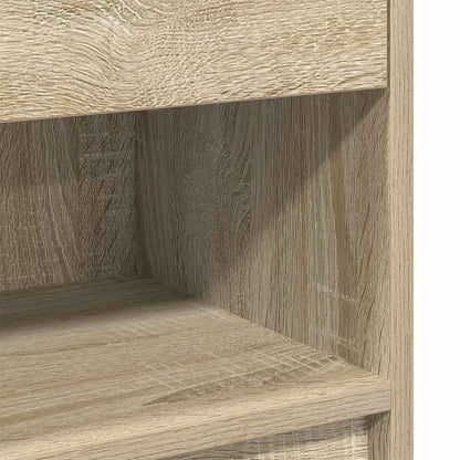 Mesas de cabeceira 2 pcs com gaveta 39x28x41 cm carvalho sonoma