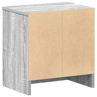 Mesas de cabeceira 2 pcs com gaveta 39x28x41 cm cinzento sonoma