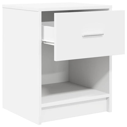 Mesa de cabeceira com gaveta 40x34x50 cm branco