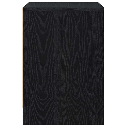 Mesas de cabeceira 2 pcs com gaveta 40x34x50 cm preto