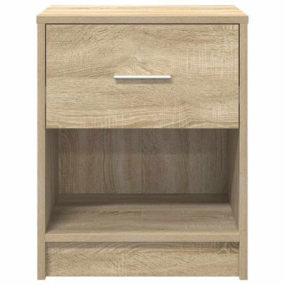 Mesa de cabeceira com gaveta 40x34x50 cm carvalho sonoma