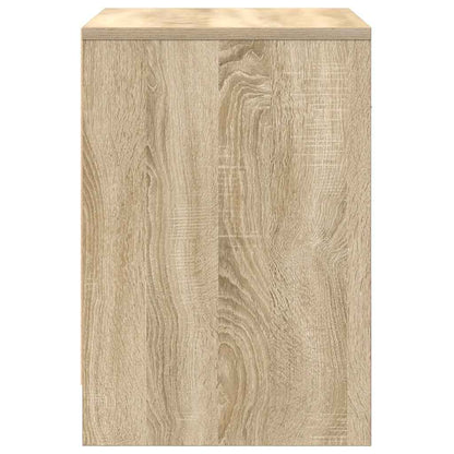Mesa de cabeceira com gaveta 40x34x50 cm carvalho sonoma