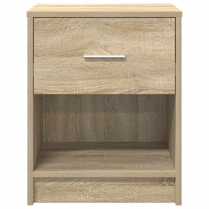 Mesas de cabeceira 2 pcs com gaveta 40x34x50 cm carvalho sonoma