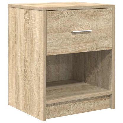Mesas de cabeceira 2 pcs com gaveta 40x34x50 cm carvalho sonoma