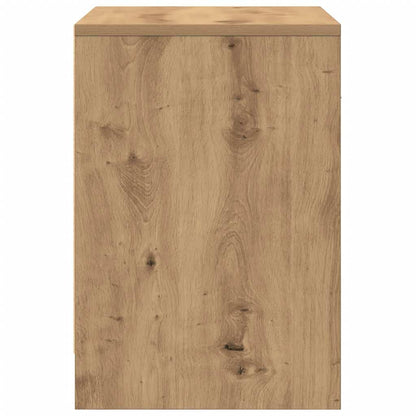 Mesas de cabeceira 2pcs c/ gaveta 40x34x50cm carvalho artisiano