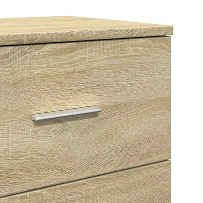 Mesas de cabeceira 2pcs c/2gavetas 40x36x50 cm carvalho sonoma
