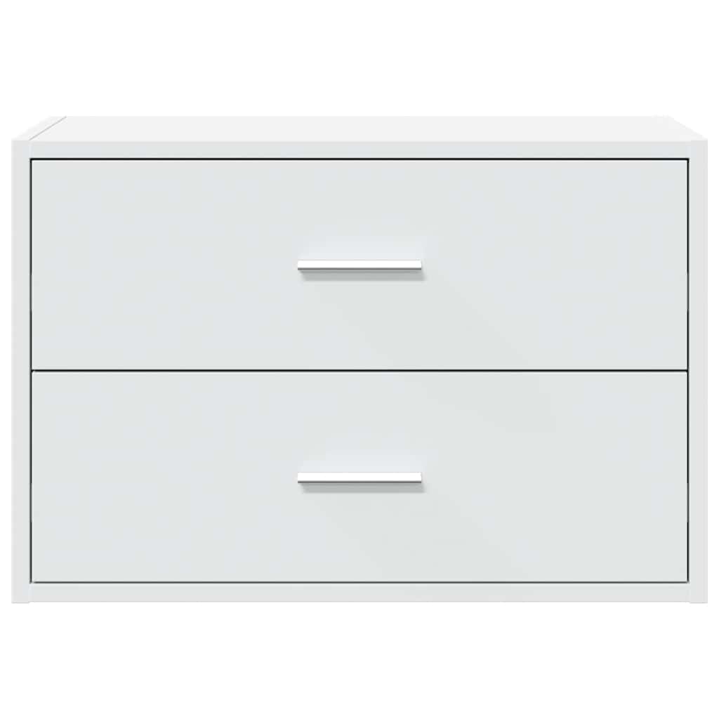 Armário c/ 2 gavetas 60x31x40 cm derivados madeira branco
