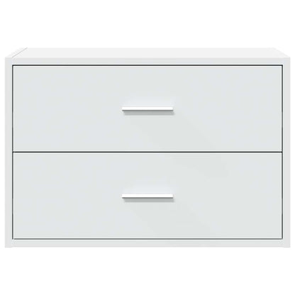 Armário c/ 2 gavetas 60x31x40 cm derivados madeira branco