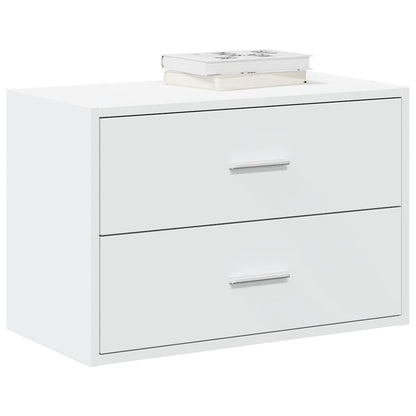 Armário c/ 2 gavetas 60x31x40 cm derivados madeira branco