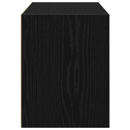 Armário c/ 2gavetas 60x31x40cm derivados madeira carvalho preto