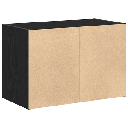 Armário c/ 2gavetas 60x31x40cm derivados madeira carvalho preto