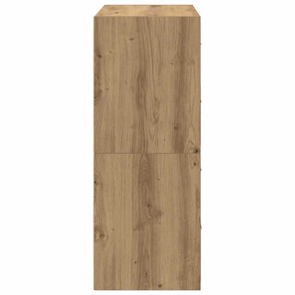 Armários c/ 2 gavetas 2 pcs 60x31x40cm derivados madeira