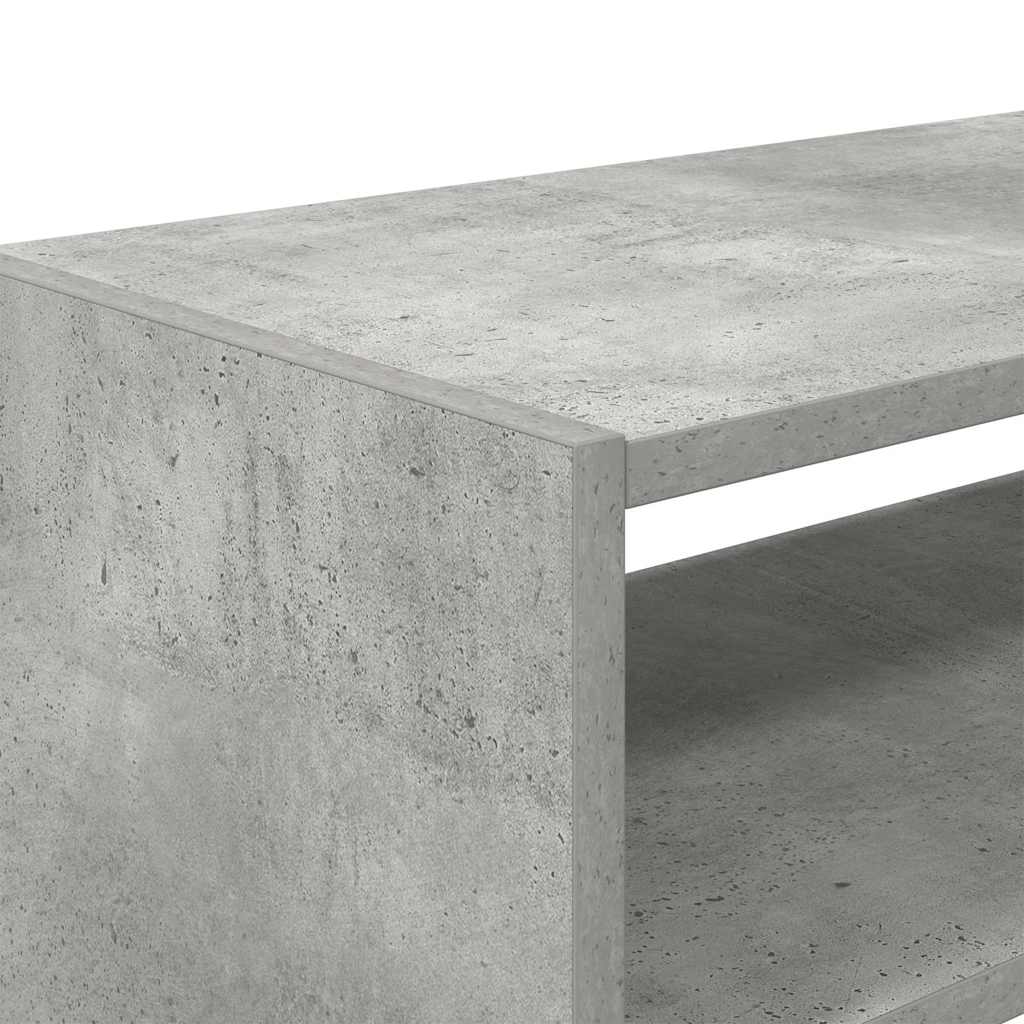 Sapateiras 2 pcs empilháveis 60x30x30,5 cm cinzento cimento