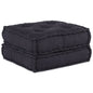 Pufe modular 70x70x36 cm tecido antracite
