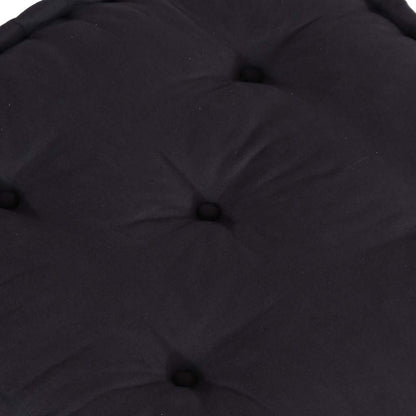 Pufe modular 70x70x36 cm tecido antracite