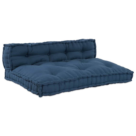 Travesseiro para Sofá Pallet Índigo tecido