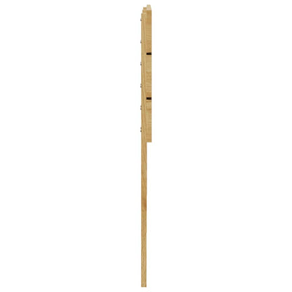 Cabeceira 150 cm Madeira Maciça Carvalho