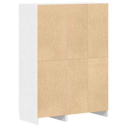 2 pcs armário de cozinha conjunto derivados de madeira branco