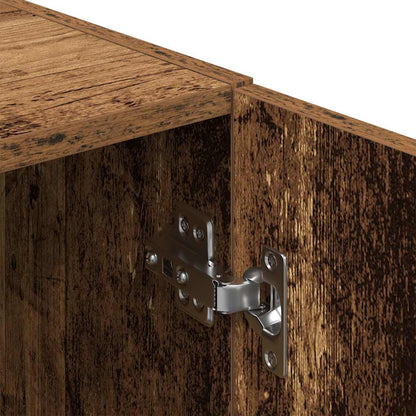 2 pcs armário de cozinha conjunto deriv. madeira madeira velha