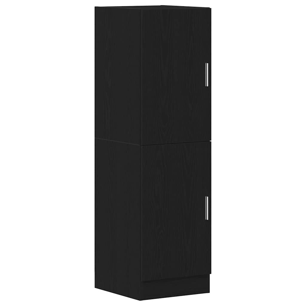 3 pcs armário de cozinha conjunto derivados de madeira preto