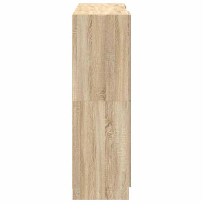 Conj. móveis de cozinha 3 pcs deriv. de madeira carvalho sonoma