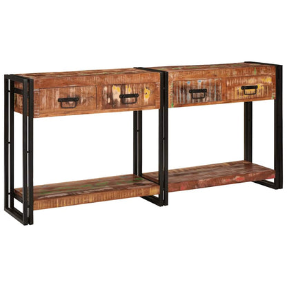 Conjunto de Mesas de Console com gaveta Outros 2 pcs Multicolor