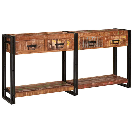 Conjunto de Mesas de Console com gaveta Outros 2 pcs Multicolor