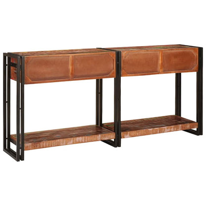 Conjunto de Mesas de Console com gaveta Outros 2 pcs Multicolor